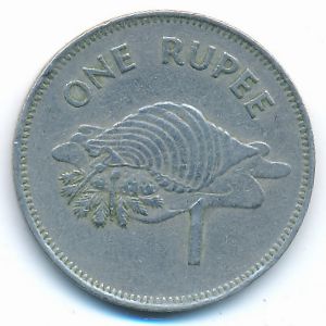 Seychelles, 1 rupee, 1982