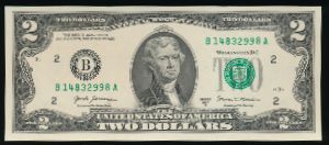 США, 2 доллара (2017 г.)