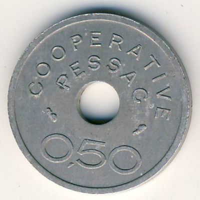 Пессак., 50 сентим
