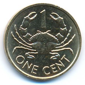 Seychelles, 1 cent, 1982