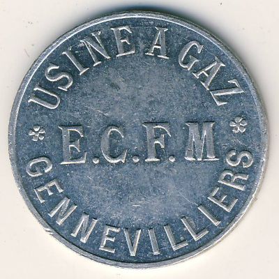 Жанвилье., 5 сентим