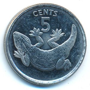 Кирибати, 5 центов (1979 г.)