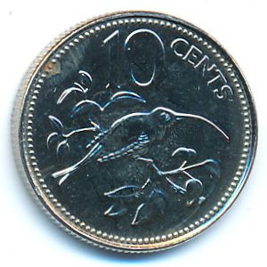 Belize, 10 cents, 1979