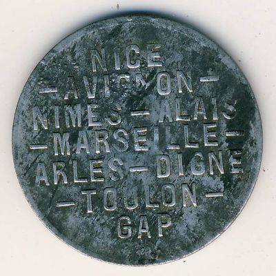 Прованс., 5 сентим (1918 г.)