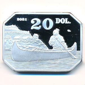 Мичиган., 20 долларов (2021 г.)