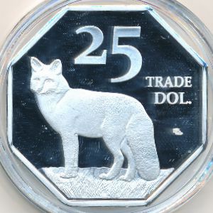 Алеутские острова., 25 долларов (2021 г.)