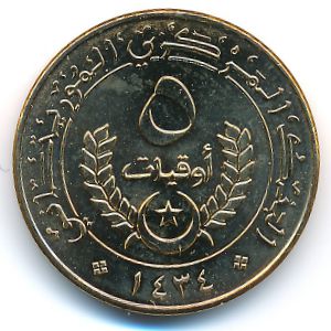 Мавритания, 5 угий (2012 г.)
