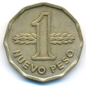 Уругвай, 1 новый песо (1977 г.)