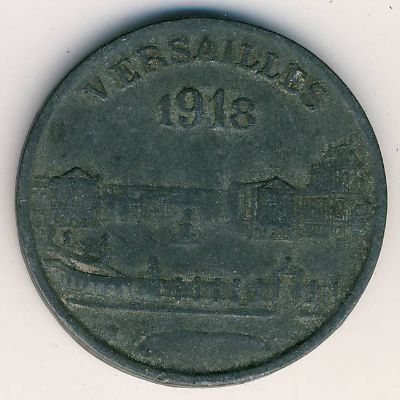 Версаль., 25 сентим (1918 г.)