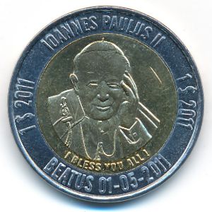 Микронезия., 1 доллар (2011 г.)