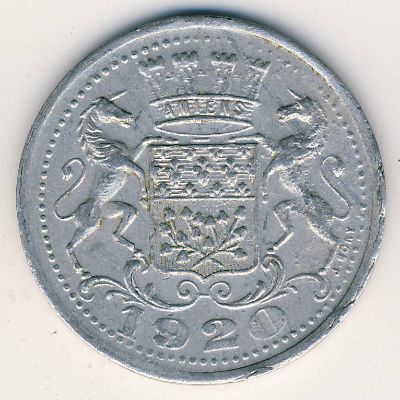 Амьен., 25 сентим (1920 г.)