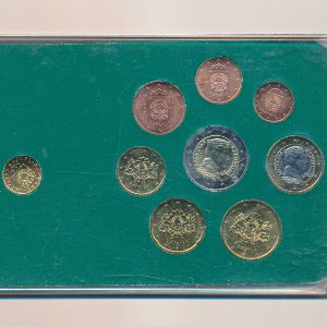 Латвия, Набор монет