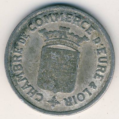 Эр и Луар., 25 сентим (1922 г.)