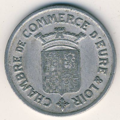 Эр и Луар., 25 сентим (1922 г.)