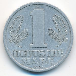 ГДР, 1 марка (1956 г.)