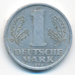 ГДР, 1 марка (1956 г.)