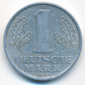 ГДР, 1 марка (1956 г.)