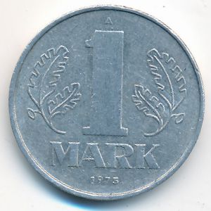 ГДР, 1 марка (1975 г.)