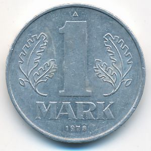 ГДР, 1 марка (1978 г.)