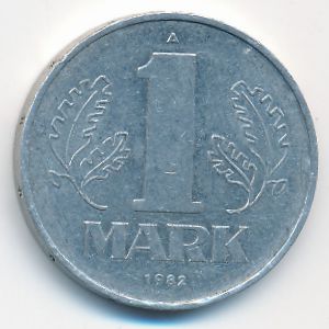 ГДР, 1 марка (1982 г.)