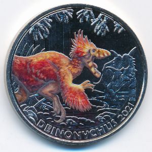 Австрия, 3 евро (2021 г.)