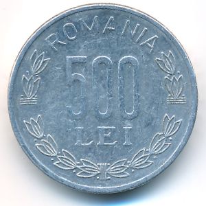 Romania, 500 lei, 1999