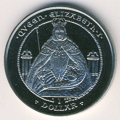 Виргинские острова, 1 доллар (2009 г.)