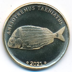 Labuan., 5 ringgit, 2021