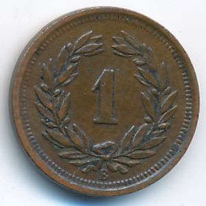 Швейцария, 1 раппен (1937 г.)
