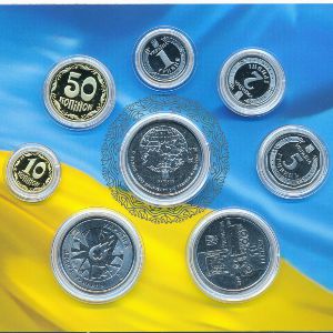 Ukraine, Набор монет, 2019