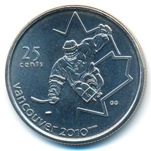 Canada, 25 cents, 2009