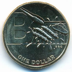 Австралия, 1 доллар (2021 г.)