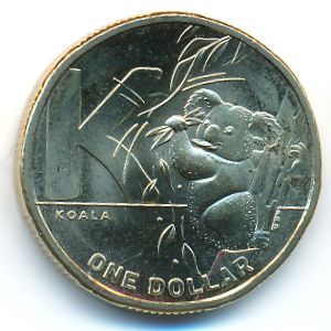 Австралия, 1 доллар (2021 г.)