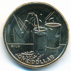Австралия, 1 доллар (2021 г.)