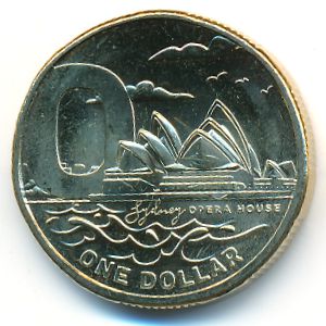 Австралия, 1 доллар (2021 г.)