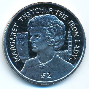 Остров Вознесения, 2 фунта (2013 г.)