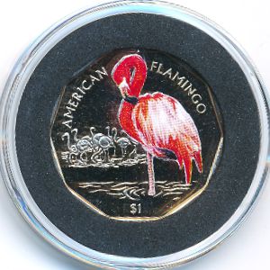 Virgin Islands, 1 dollar, 2019