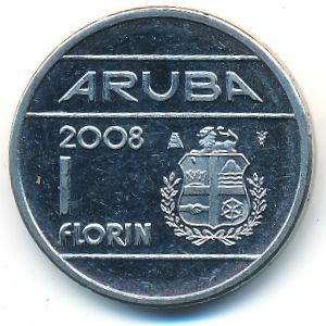 Аруба, 1 флорин (2008 г.)
