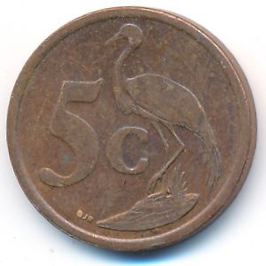 ЮАР, 5 центов (2006 г.)