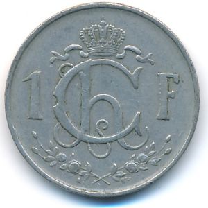 Luxemburg, 1 franc, 1952
