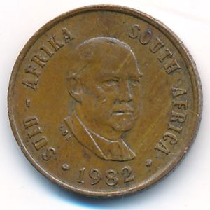ЮАР, 1 цент (1982 г.)