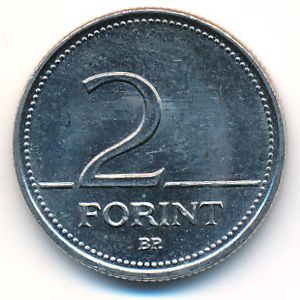 Венгрия, 2 форинта (2004 г.)