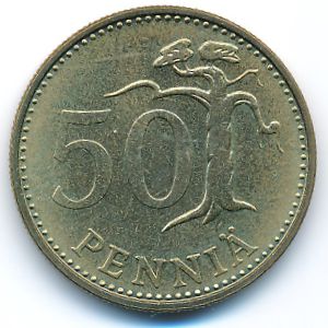 Финляндия, 50 пенни (1970 г.)