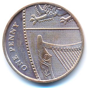 Great Britain, 1 penny, 2010