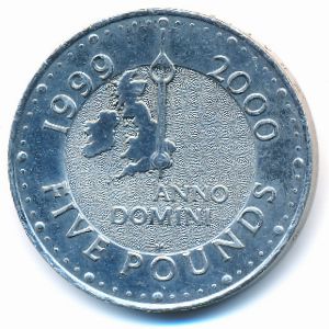 Великобритания, 5 фунтов (1999 г.)