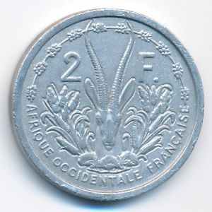 Французская Западная Африка, 2 франка (1948 г.)