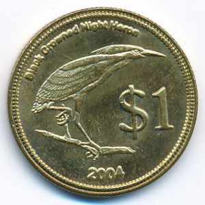 Cocos (Keeling) Islands., 1 dollar, 2004