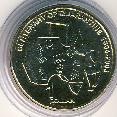 Австралия, 1 доллар (2008 г.)