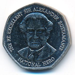 Jamaica, 1 dollar, 2006