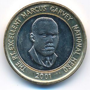 Ямайка, 20 долларов (2001 г.)